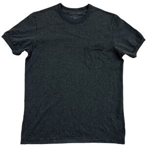 Outerknown Sojourn Tee Men Gray Short Sleeve Sz‎ S